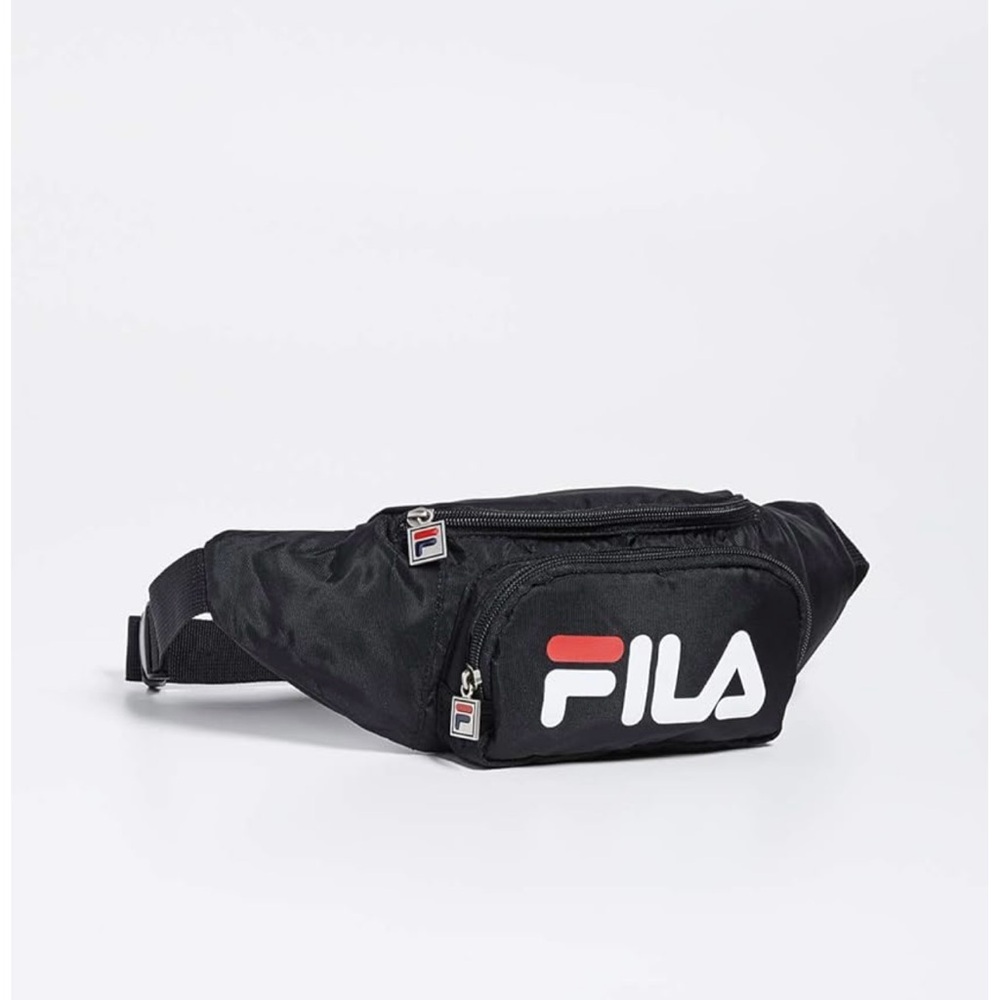 Fila Black and White Belt Bag
